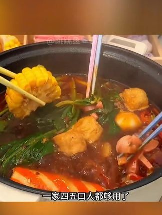 3L大容量电蒸煮锅,不粘锅多功能,宿舍家用超合适! #宿舍用电锅 #不粘锅火锅 #多功能锅具 #宿舍电火锅 #多功能电火锅
