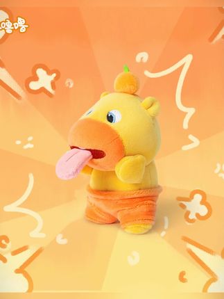 多爱正版磁吸吐舌水豚噜噜毛绒创意玩偶挂件包包挂饰公仔钥匙扣#多爱水豚挂件 #毛绒玩偶 #钥匙扣 #包包挂饰 #可爱公仔