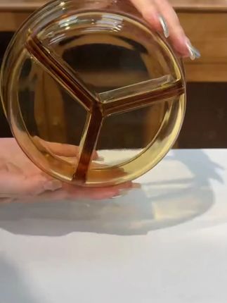 创得新品琥珀大圆三格上班族带饭圆形便当盒冰箱保鲜微波炉加热 #饭盒 #便当盒 #上班族 #带饭一族 #学生党