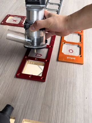 木工修边机插座孔专用刀具三刃精选合金刀头开料刀开槽锋利#三刃刀具 #插座孔专用刀具 #木工修边机 #合金刀头 #开料刀