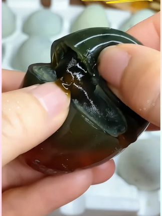 鄱阳湖松花皮蛋传统无铅工艺农家自制#松花皮蛋