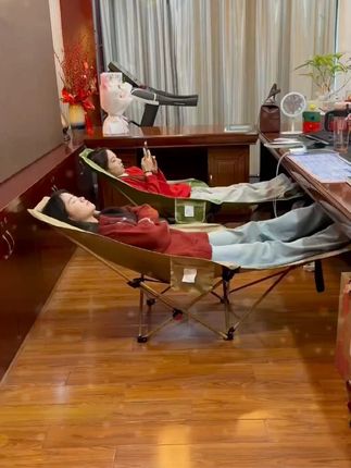 一把舒适好用适用于办公室午休的调节躺椅。你确定不来入手一把吗#午休#躺椅#家居好物推荐