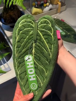 HOHO·热植植物毛巾花烛叶子擦手巾挂式厨房卫生间浴室高颜值手帕#高颜值毛巾 #厨房好物 #浴室用品 #热植风格 #擦手巾