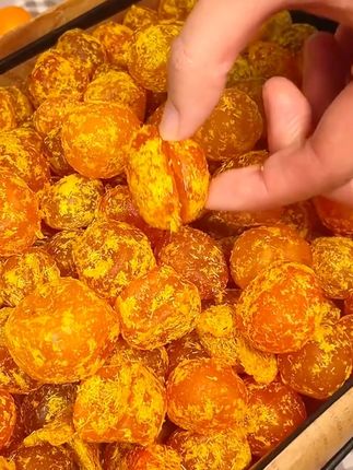 天然的碱性食物甘草金桔,酸甜软糯,老人小孩都爱吃,好吃不贵 #金桔 #零食推荐 #潮汕特产 #甘草金桔 #大人小孩都爱吃
