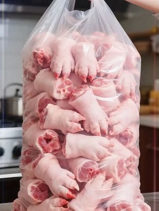 【到手五斤】带皮带筋猪拐骨猪脚圈猪二肘冷冻发货D