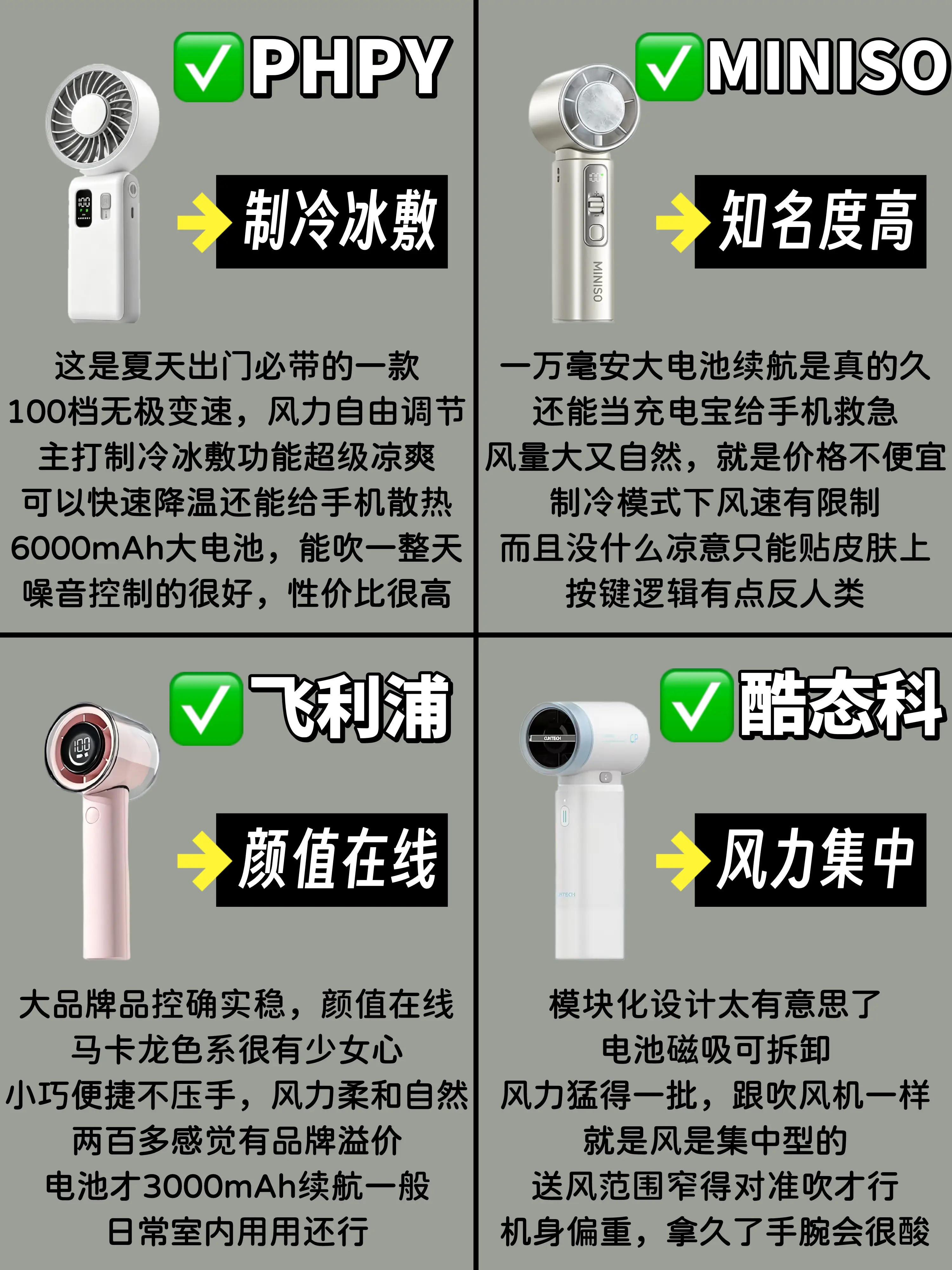 经验之谈!小风扇千万别再跟风乱买了 #小风扇 #手持风扇 - 抖音