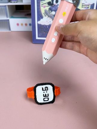 一支笔让孩子的想法变成现实 #儿童玩具 #儿童手工 #打印笔 #3D打印笔