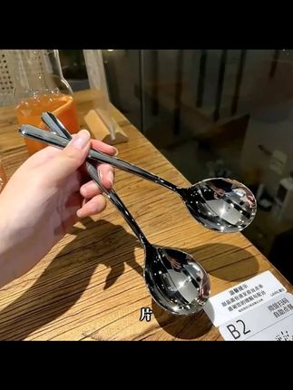 长柄韩式勺(到手3只)不锈钢韩式拌饭勺子高颜值ins吃饭创意咖啡勺长柄韩式勺(到手3只)不锈钢韩式拌饭勺子高颜值ins吃饭创意咖啡勺