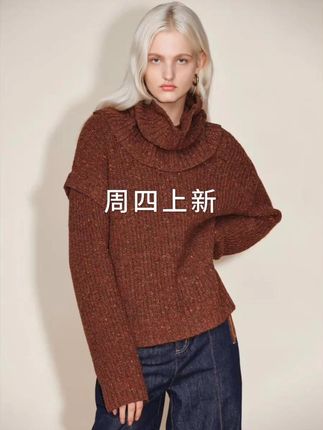 穿上喜欢的衣服,心情就像阳光一样明媚 #秋季新款 #毛衣控 #小众设计感 #品质女装