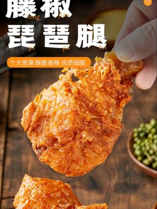 琵琶腿#琵琶腿 #藤椒琵琶腿 #好吃到停不下来 #大人孩子都爱吃 #零食推荐