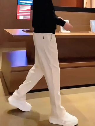 #休闲裤 #宽松裤子 #直筒裤 #百搭 #潮流穿搭