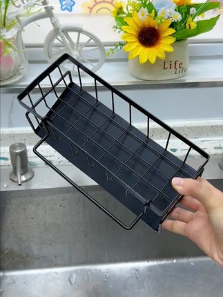 优勤厨房置物架沥水架抹布收纳水龙头洗菜池洗碗水槽用品收纳神器#优勤置物架 #厨房收纳 #沥水架 #水槽用品 #厨房神器