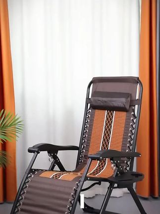 折叠躺椅阳台书房午休椅可调节靠背轻奢休闲款#折叠躺椅 #阳台休闲 #书房好物 #可调节靠背 #午休神器