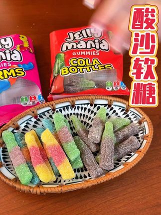 不能只有酸和甜,要能吃到水果味才是好吃的软糖#酸沙软糖 #软糖 #糖果 #零食推荐