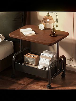 茶几客厅沙发创意小推车收纳移动带轮茶桌家用卧室置物架小桌子#客厅小推车 #创意收纳 #移动置物架 #茶桌 #家用好物