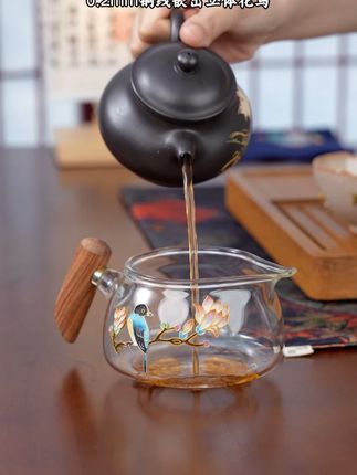 #高端茶器#茶具#玻璃公道杯#送礼佳品#中秋送礼
