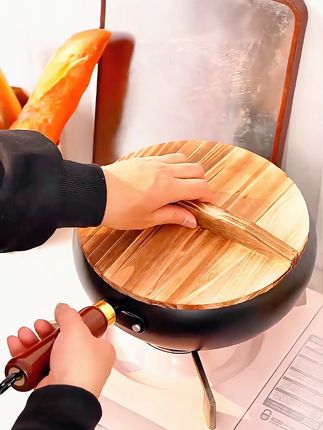 #好物推荐🔥 #无涂层不粘锅 #铁锅 #大肚锅