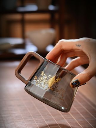 玻璃茶壶泡茶家用茶具加厚耐高温煮茶壶单壶茶水分离大容量泡茶壶 #召唤茶友#泡茶神器#茶壶#茶器之美#茶具好物推荐