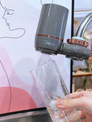 美的净水器超滤家用净水机水龙头过滤器除垢除氯净水器#除垢除氯净水器 #美的净水器 #净水机水龙头过滤器