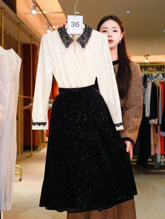 正在直播 #秋款上新 #精致穿搭 #甜美穿搭 #轻奢女装 #女装工厂