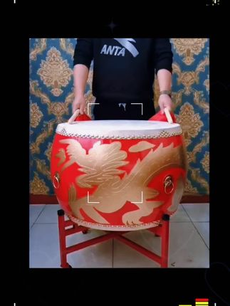 头层牛皮中国红龙鼓!威风锣鼓 演出跳舞鼓  #牛皮大鼓  #红龙鼓  #演出鼓  #威风锣鼓  #中国传统鼓