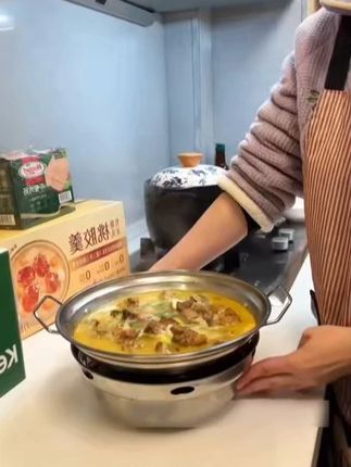 特厚大号防风酒精炉家用小火锅干锅饭店专用商用不锈钢锅仔锅底座#酒精炉 #酒精炉小火锅 #酒精干锅 #不锈钢酒精炉 #小火锅