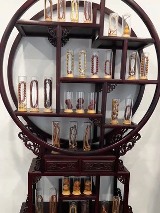 展览馆级别的文玩收纳神器,你见过吗 客户一进门就被这个“这个展览馆级别的文玩收纳神器”惊住了!这也太美了,#文玩 #文玩核桃 #文玩收纳神器 #文玩手串