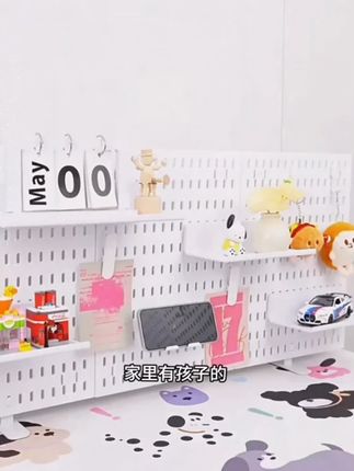 桌面布置~ #洞洞板布置 #桌面改造