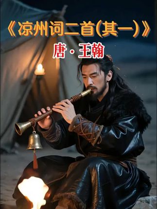 《凉州词二首(其二)》 当唐朝王翰的凉州词和京剧的艺术碰撞, 会擦除咋样的火花呢,此诗对比秦中塞外景,胡笳声起,让人在寒沙中满怀意气忆长安。#古诗词 #凉州词二首 #王翰 #京剧国粹