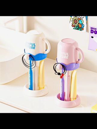 漱口杯刷牙杯子学生宿舍必备高中生住校生电动牙刷牙具用品置物架#学生漱口杯 #宿舍置物架 #牙具用品 #高中生住校 #电动牙刷杯