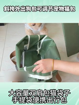 (CS8.10)FFFF#斜挎外出狗包