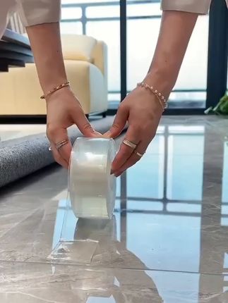 加厚加粘款无痕透明双面胶高粘性免打孔强力不留痕结婚贴春联神器#双面胶 #高粘性 #无痕 #免打孔 #家用粘贴