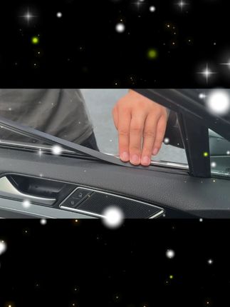 晨亿适用大众全系汽车车窗玻璃隔音防尘条密封条防尘降噪改装胶条