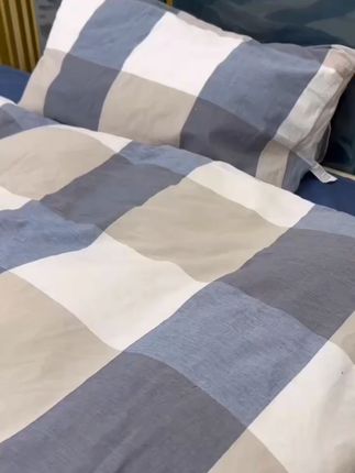 经典耐用耐洗全棉水洗棉色织套件四件套三件套单人学生宿舍简约#全棉套件 #水洗棉床品 #学生宿舍 #简约床品 #耐用床品