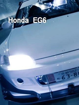 “男孩就得开本田!” #JDM#思域#honda #eg6