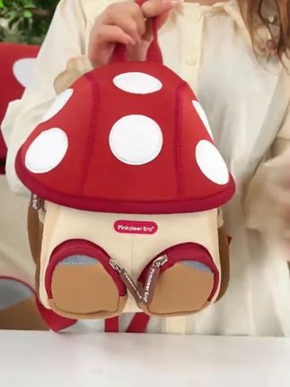 蘑菇小书包幼儿园书包男女孩0-1-3-6岁超萌迷你双肩背包儿童书包#小书包 #蘑菇书包 #儿童书包 #双肩包 #双肩背包