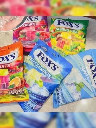 印尼进口foxs水晶糖福克斯袋装90g混合水果四季茶味水果硬糖糖果#水果硬糖 #水果糖 #水果糖推荐 #糖果 #糖果推荐