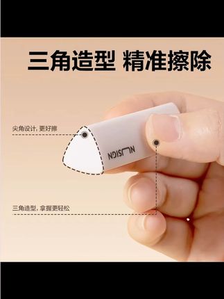 得力纽赛橡皮擦小学生专用集屑擦字成线橡皮擦干净无痕少屑不掉渣 #得力纽赛橡皮擦 #橡皮擦 #小学生橡皮擦 #纽赛橡皮擦 #擦字成线橡皮擦