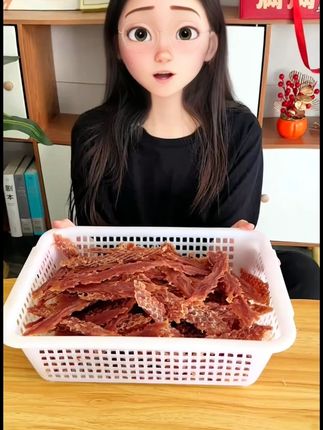 宠物狗零食训犬营养鸡胸鸭胸肉干磨牙训练比熊泰迪幼犬大型犬#宠物狗零食 #训犬零食 #肉干磨牙 #幼犬零食 #大型犬零食