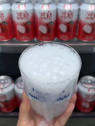 健力宝荔枝风味碳酸饮料汽水330ml*20罐果味解腻清爽#饮料#好物推荐#健力宝荔枝风味 R