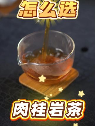 怎么选肉桂岩茶? #武夷岩茶 #养生 #茶文化 #每日一茶