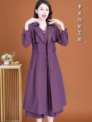 三分天注定,七分靠打扮,美丽都是自己慢慢经营的。#风衣穿搭#品质女装#遮肉显瘦#洋气减龄