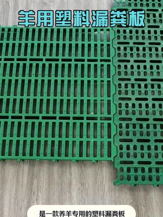 加厚羊用漏粪板,塑料养羊床板 加厚羊用漏粪板,塑料养羊床板,养羊专用漏粪板,羊圈羊棚羊舍专用漏粪板#羊 #养殖 #养殖人加油 #漏粪板