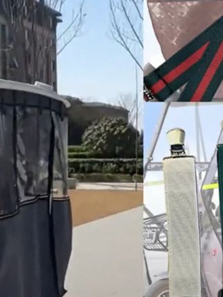 电动三轮车雨棚防风夹弹力带电三轮固定夹车篷布夹雨棚固定松紧带 ,弹力夹超详细安装教程 篷布再也不乱飞 #三轮车防风 #三轮车防风夹 #三轮车防风条 #三轮车装饰内部布置