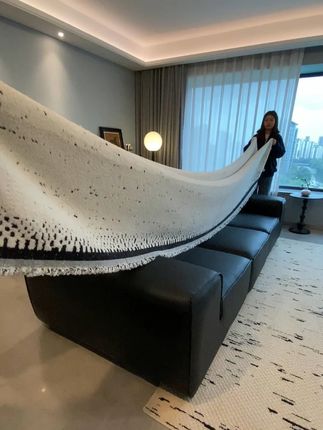 无滤镜实拍!这张沙发巾真的太适合秋冬了! 半边绒的面料,很厚实,很舒服!铺好之后,客厅氛围感满满#家居软装搭配 #沙发垫 #沙发盖布 #沙发巾 #好物分享🔥