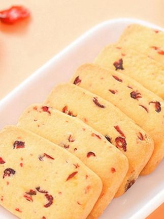 #k总 推荐正品蔓越莓黄油曲奇西饼 办公室休闲小零食非饼干#饼干 #曲奇饼干 #黄油饼干 #蔓越莓饼干