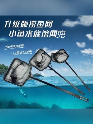 #郝劭文 推荐 抄网 家用用品网兜鱼缸用具抄网鱼捞网专用水族方形捞鱼小号大号小鱼捞#轻松养鱼 #不锈钢网 #钓鱼小用品 #野钓渔具 谁能拒绝得了一个捞鱼好用还能变身隔离盒的3d小鱼捞呢?