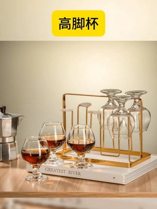 白兰地高脚杯,160毫升,装啤酒,洋酒,白酒,红酒都可以用哦,一杯多用 #高脚杯 #好物分享 #方便又实用 #超值好物省心选 #好物推荐 6只装家用创意玻璃杯红酒杯洋酒葡萄酒杯白酒杯加厚矮脚白兰地杯