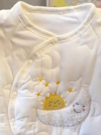 秋冬季宝宝连体衣婴儿护肚棉衣新生儿保暖月子服宝宝夹棉加厚哈衣#婴幼儿服饰 #宝宝衣服 #连体衣 #保暖又好看 #好物推荐
