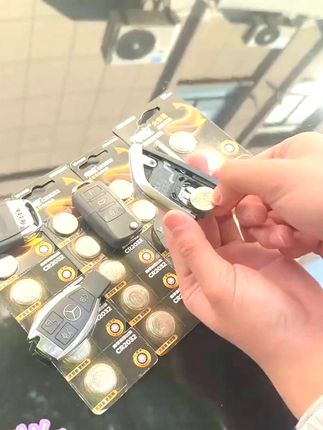 车钥匙没电怎么办?看看这款汽车专用电池!CR2032纽扣电池 #汽车钥匙电池 #车钥匙更换 #纽扣 #好物推荐